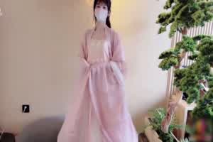 粉色情人 萝莉女友汉服娇欲妃子  背景图片