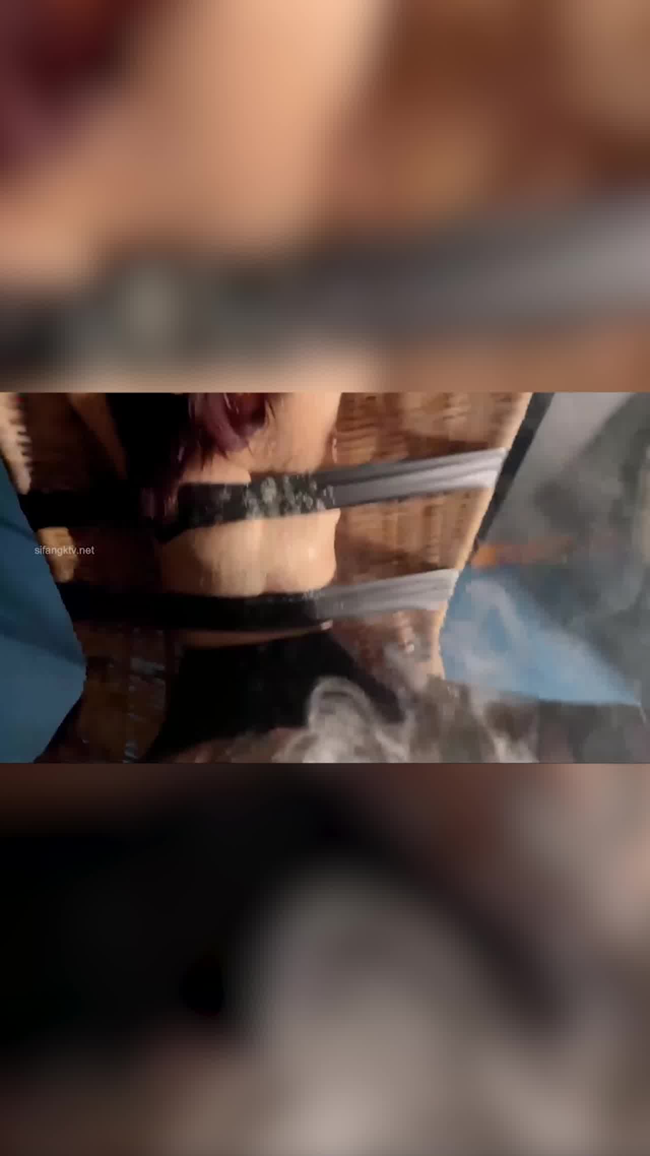  阿朱 醉酒被尾随强搞剧情 SM+捆绑+滴蜡等..搞哭 的剧照5